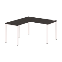 Стол угловой XS6CT 1415 Дуб Юкон Модерн/Белый 1400х1500х750 XTEN-S60