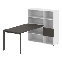 Рабочая станция EURST 1215 Мокко/Мокко 1990х1250х1355 EDIS