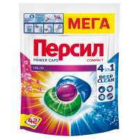 Капсулы для машинной стирки Персил 'Power caps Color', 4в1, 42шт*15г