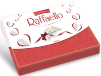 Набор конфет Raffaello с цельным миндальным орехом в кокосовой обсыпке, 90г x 12 шт