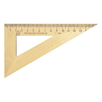 Угольник Можга С-139 16см, 30°/60°, деревянный