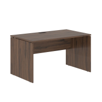 Стол прямой EDST 1380 Дуб Денвер тёмный/Мокко 1360х800х750 EDIS