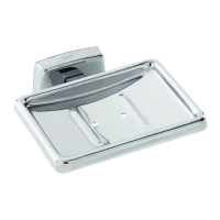 Мыльница для ванны Nofer Classic матовая, 09044.В