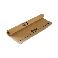 Крафт-бумага для упаковки в рулоне Brauberg 840мм х 10м, 78 г/м2