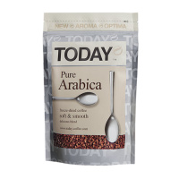 Кофе растворимый TODAY 'Pure Arabica', сублимированный, 150 г, 100% арабика, мягкая упаковка, 9962