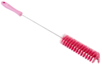 Ерш для чистки труб Vikan D40мм, жесткий ворс, 510мм, розовый, 53781