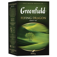 Чай Greenfield Flying Dragon (Флаинг Драгон), зеленый, листовой, 100 г