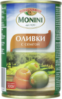 Оливки Monini с семгой, 300г