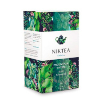 Чай Niktea Mountain Thyme (Горный Чабрец), черный, 25 пакетиков