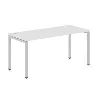 Стол прямой Skyland Xten-S XSST 167, белый/алюминий, 1600х700х750мм