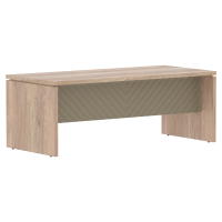 Стол руководителя TLST 209 Дуб Каньон Z/Капучино 2000х900х750 TORR LUX