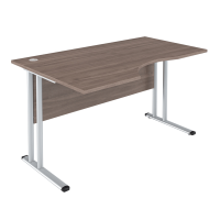 Стол прямой Skyland Imago-M CA-2M, эргономичный, левый, ясень шимо, 1400х900х755мм