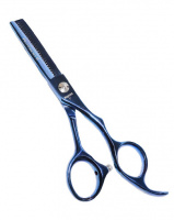 Ножницы парикмахерские Kapous Pro-scissors B филировочные, 5', 28 зубцов, голубой футляр