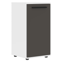 Шкаф малый узкий ELCS 42.1 Мокко/Черный/Белый 426х430х832 EDIS