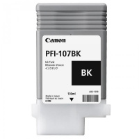 Картридж струйный Canon PFI-107BK, черный, (6705B001)