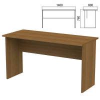 Стол письменный 'Арго', 1400х600х760 мм, орех