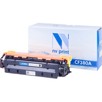 Картридж лазерный Nv Print CF380ABk, черный, совместимый