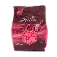 Пленочный воск для депиляции Italwax Solo Glowax Вишня, в гранулах, 400г, 10671