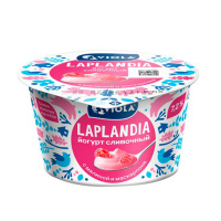 Йогурт Viola Laplandia малина и маскарпоне, 7.2%, 180г