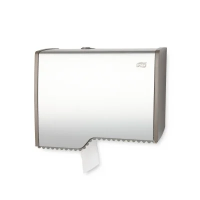 Диспенсер для туалетной бумаги в рулонах Tork Aluminium Т2, 455000, мини, металлик