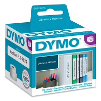 Этикетки для папок Dymo 190х38мм, 110шт/рул, 99018