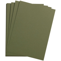 Цветная бумага Clairefontaine Etival color морская волна, 500х650мм, 24 листа, 160г/м2, легкое зерно