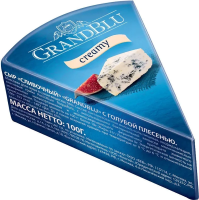 Сыр Milkana GrandBlu Creamy с голубой плесенью, 100г