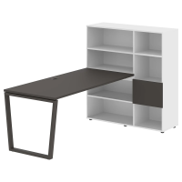 Рабочая станция EVRST 1217 Мокко/Мокко 2190х1250х1355 EDIS