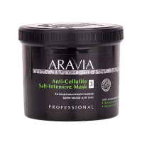 Маска антицеллюлитная Aravia Organic Anti-Cellulite Salt-Intensive Mask, для тела, 550мл