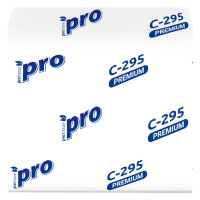 Диспенсерные салфетки Protissue С295 листовые, 2 слоя, 200шт, белые