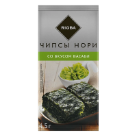 RIOBA Чипсы нори васаби, 4.5г