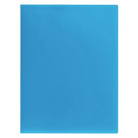 Пластиковая папка с зажимом Erich Krause Neon голубая, 20 карманов, А4, 34750/51924