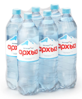Вода Легенда гор Архыз питьевая негазированная, 1.5л x 6 шт