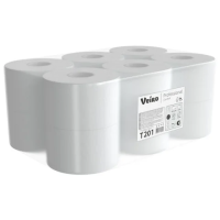 Туалетная бумага Veiro Professional Comfort T201, в рулоне, 190м, 1 слой, белая, 12 рулонов