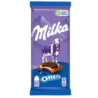 Шоколад Milka сэндвич Oreo, молочный, 92г