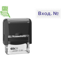 Штамп стандартных слов Colop Printer Вход. №, 38х14мм, черный, C20 1.22