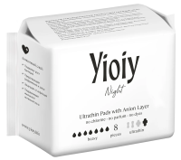 Прокладки ночные Yioiy Ultra Heavy, 8шт