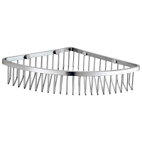 Мыльница для ванны Nofer угловая, 09063.S