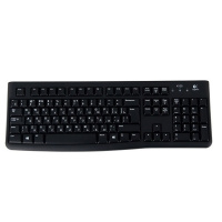 Клавиатура проводная USB Logitech Keyboard K120, черная, 581696