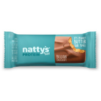 Батончик шоколадный Nattys с арахисовой пастой без сахара, 45г