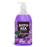 Жидкое мыло с дозатором Grass Astoria 1л, орхидея