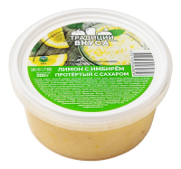 Лимон и имбирь Традиции вкуса протертые-дробленые с сахаром, 200г