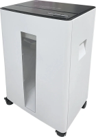 Шредер Office Kit S330SF (3,9х35) белый (секр.P-4) фрагменты 13лист. 30лтр. скобы пл.карты