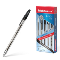 Ручка гелевая ErichKrause R-301 Classic Gel Stick 0.5, черная