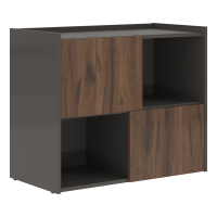 Тумба сервисная ELC 9045 Дуб Денвер темный/Мокко 904х450х750 EDIS