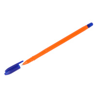 Шариковая ручка Стамм VeGa синяя, 0.7мм, оранжевый корпус, РШ111