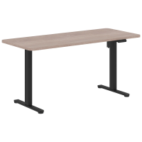 Стол письменный XHT 1567 Дуб Сонома/Черный 1560х670х745-1205 XTEN-UP