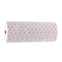 Полотенца в рулоне одноразовые B.S 45х90см, Стандарт+, 100шт/уп, розовые, спанлейс