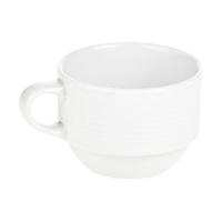 Чашка H-Line Gural Saturn белая, 170мл, чайная