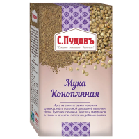 Мука С.Пудовъ конопляная, 200г